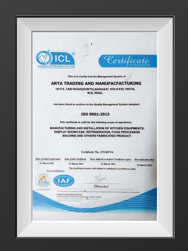 First Certification